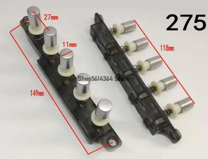 

1 шт., 250 В переменного тока, вытяжка, 5 круглых кнопок, переключатели клавиатуры типа фортепиано, 275