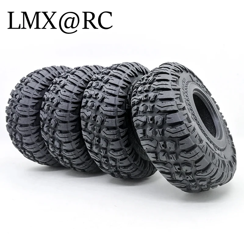 

4 шт. 118 мм 1,9 дюйма резиновые шины/шины для 1:10 RC Rock Crawler автомобиля для осевого SCX10 90047 D90 D110 TF2 TRX-4