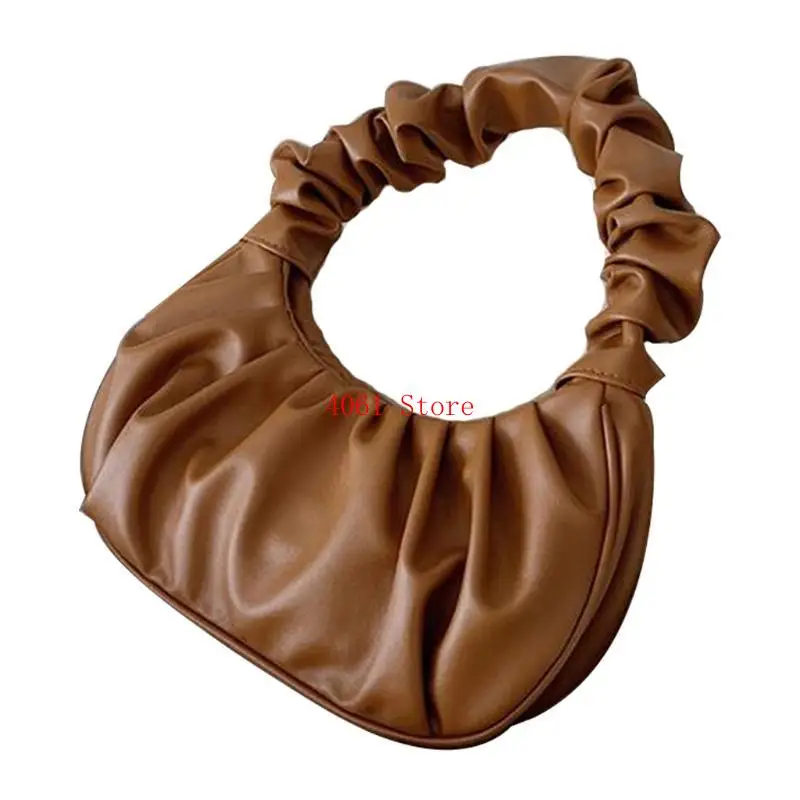 

Summer Pleated Handbags Women Underarm Bag Ladies Small Shoulder Bags Purse