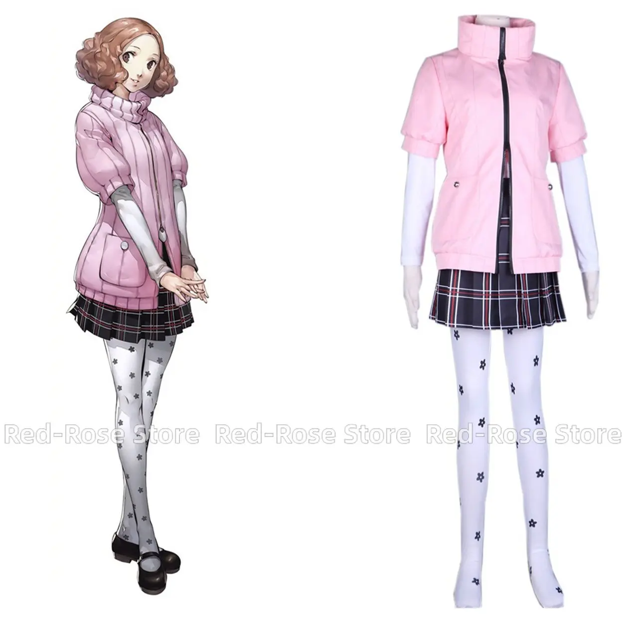 

Унисекс аниме Cos Haru Okumura Noir костюмы для косплея наряд Хэллоуин Рождественская униформа костюмы