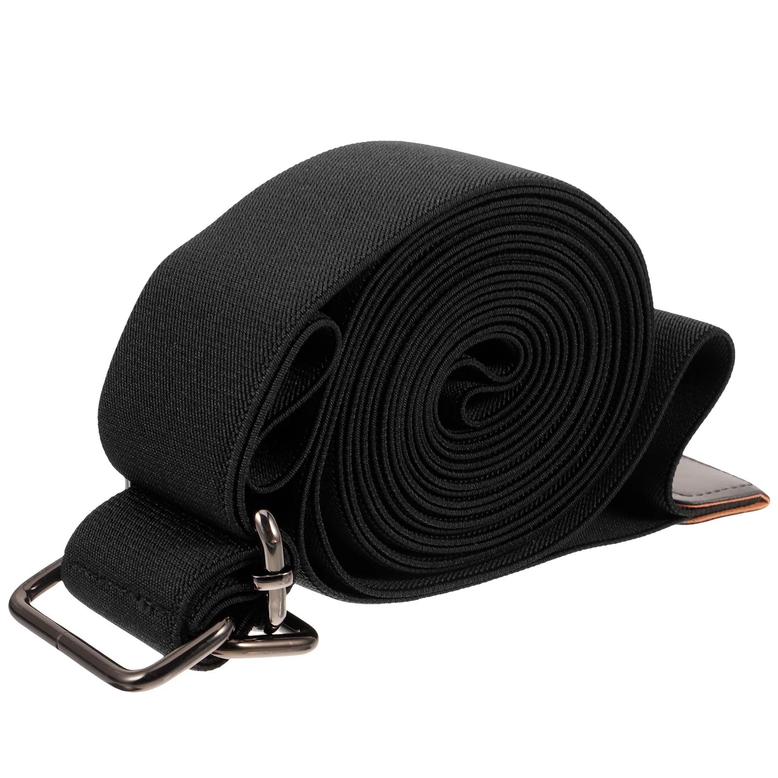 

Durable Yoga Tension Strap Black Stretch Band Pilates Auxiliary Equipment Rope for Yoga Meditation Flexibility and Muscle Relief