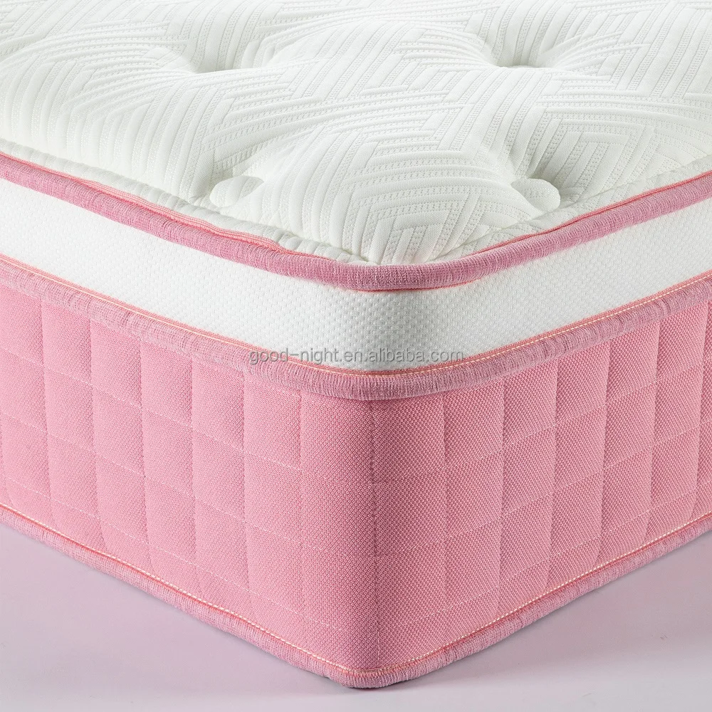 

US Local Inventory 12inch Vacuum Packed Compressed Mattress King Size Pocket Spring Memory Foam Orthopedic Mattress Medium Firm