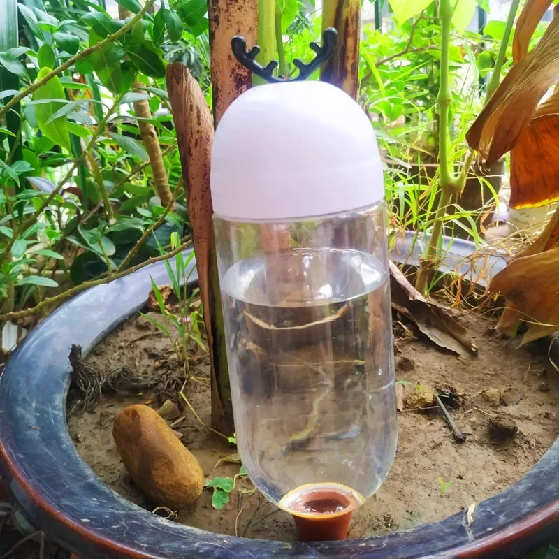 1pc-Garden automatic watering tool, indoor drip irrigation system, potted plant watering device, essential for plants