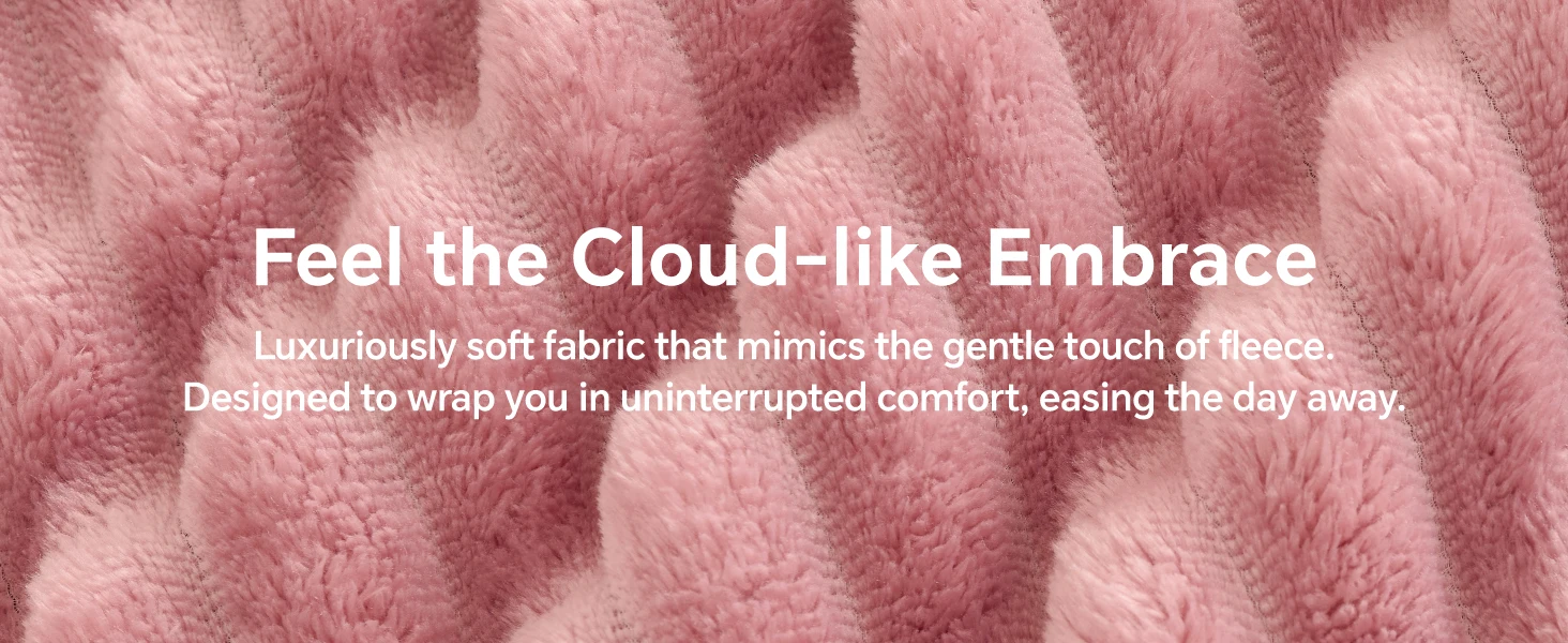 Soft throw blanket