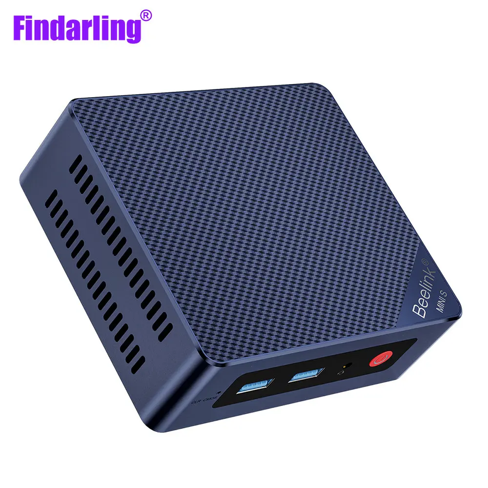 Brand New Beelink MINI S12 MINI PC 12th Intel Alder Lake-N95 3.4GHz Wifi 5 Bluetooth DDR4 8GB 256GB SSD Office NUC Desktop