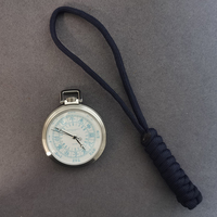 MERKUR Men Pocket Watch 42mm Manual Winding Mechanical Watches Classic 50M Waterproof KM Glass M01D