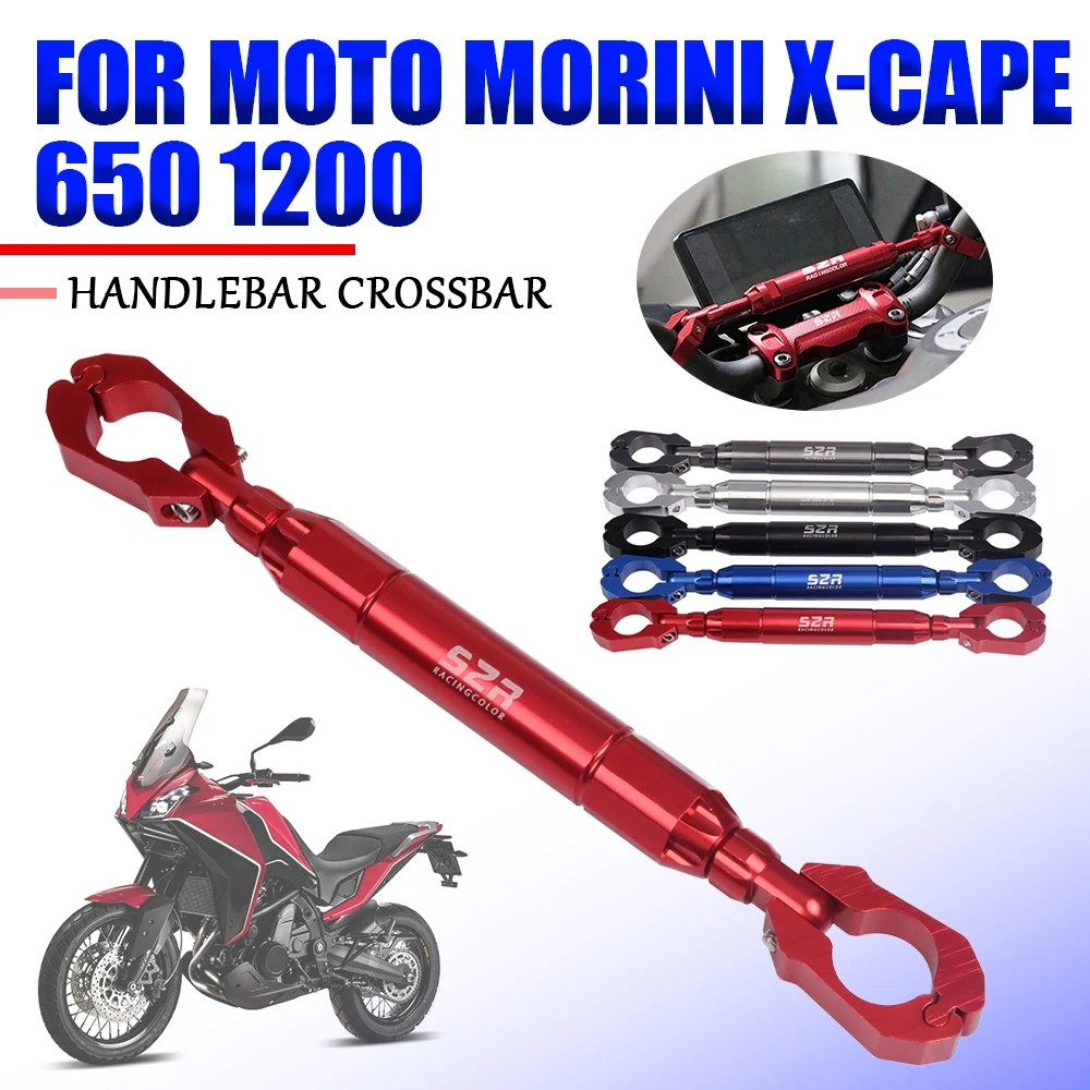 

For Moto Morini X-Cape 650 1200 XCape 650 X Cape 650X Red Motorcycle Accessories Balance Bar Handlebar Crossbar Phone Holder