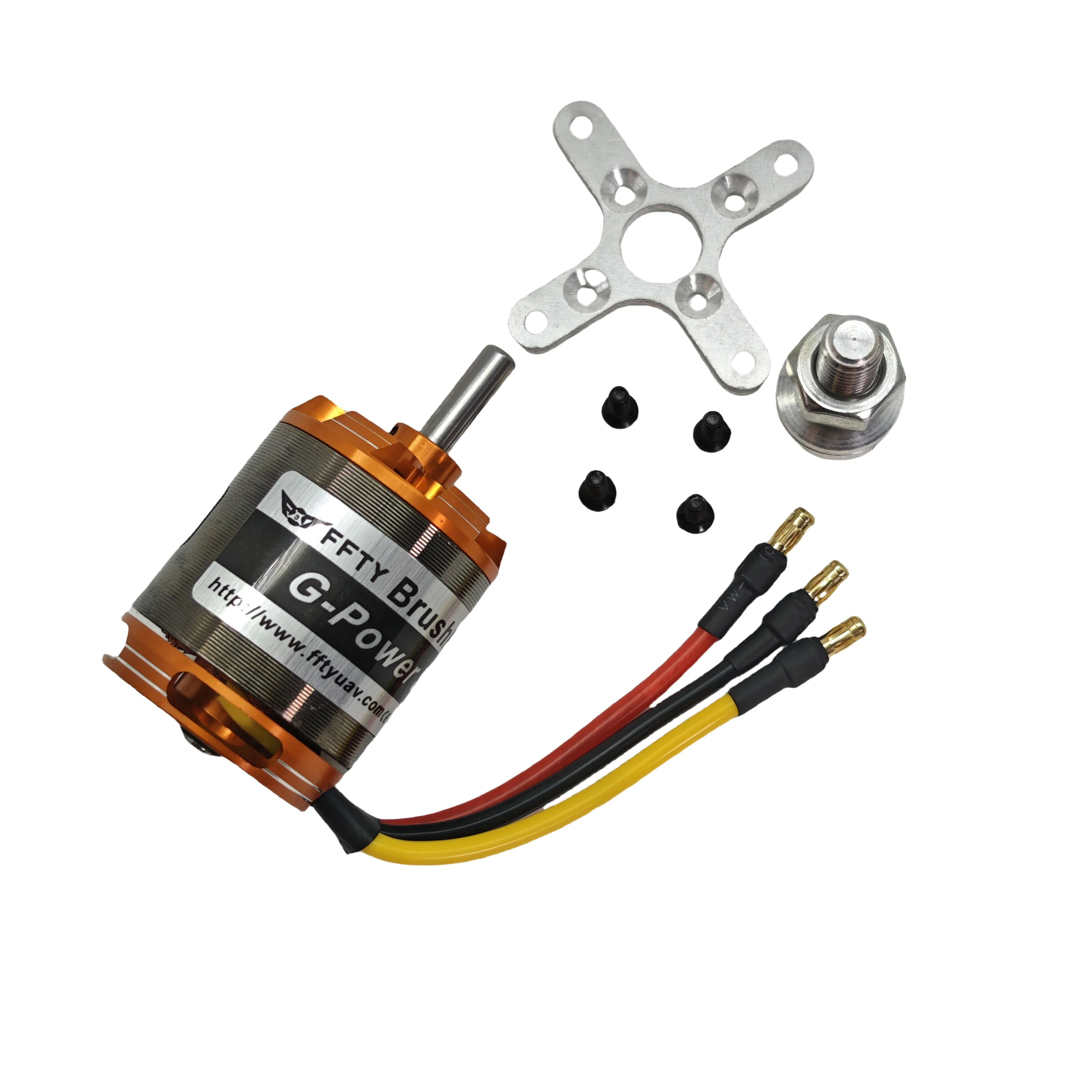 

FFTY brushless motor D3548 790KV 900KV 1100KV, suitable for 3~5S fixed-wing drones.