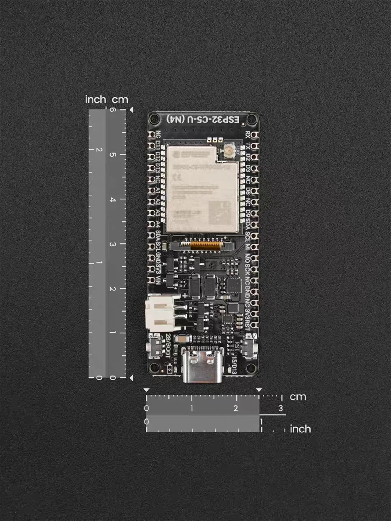 DFRobot FireBeetle ESP32-C5-U IoT Development Board Dual band 5GHz Wi Fi 6