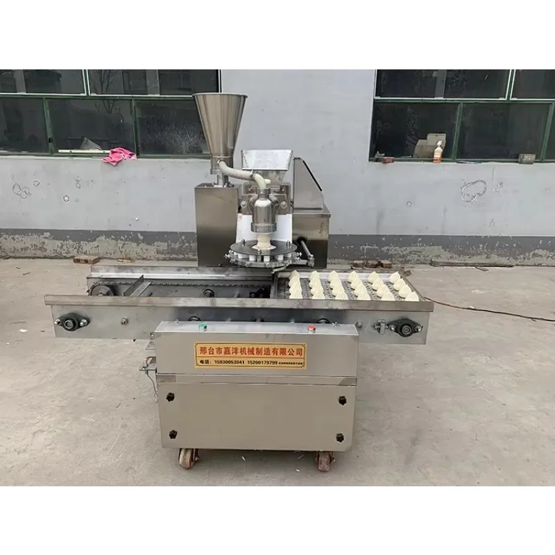 2025 آلة صنع زلابية مومو الاحترافية عالية الكفاءة مكونات المعجنات الأساسية الحديثة مع المحرك