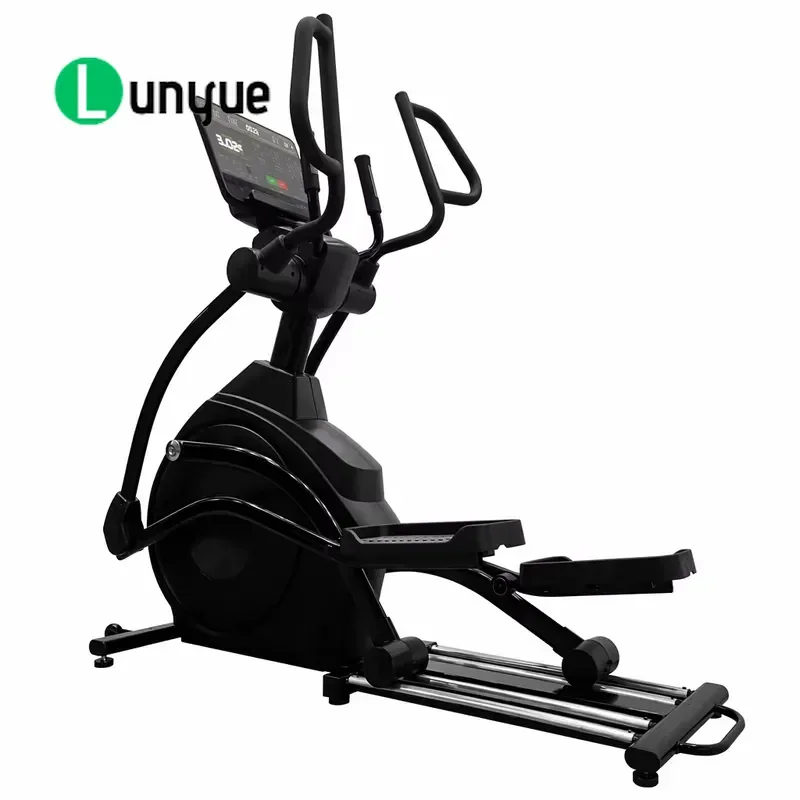 Manual Magnetic Resistance Elliptical Trainer Cross Trainer Eco-Friendly Durable Self-Powered Cardio Machine for Home Gym