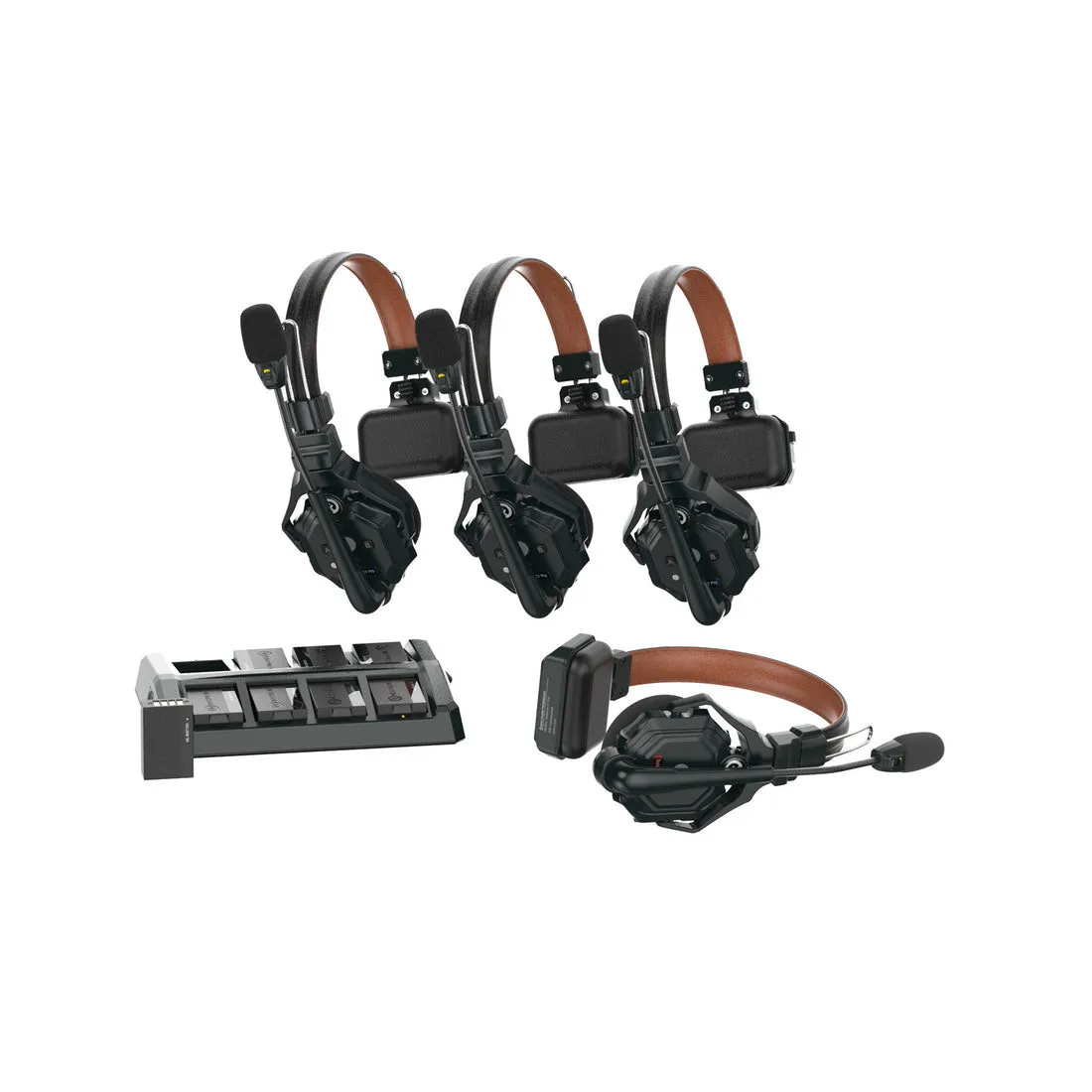 

Hollyland Solidcom C1 Pro-4S Solidcom C1 Pro Full Duplex Wireless Intercom System With 4 Headsets
