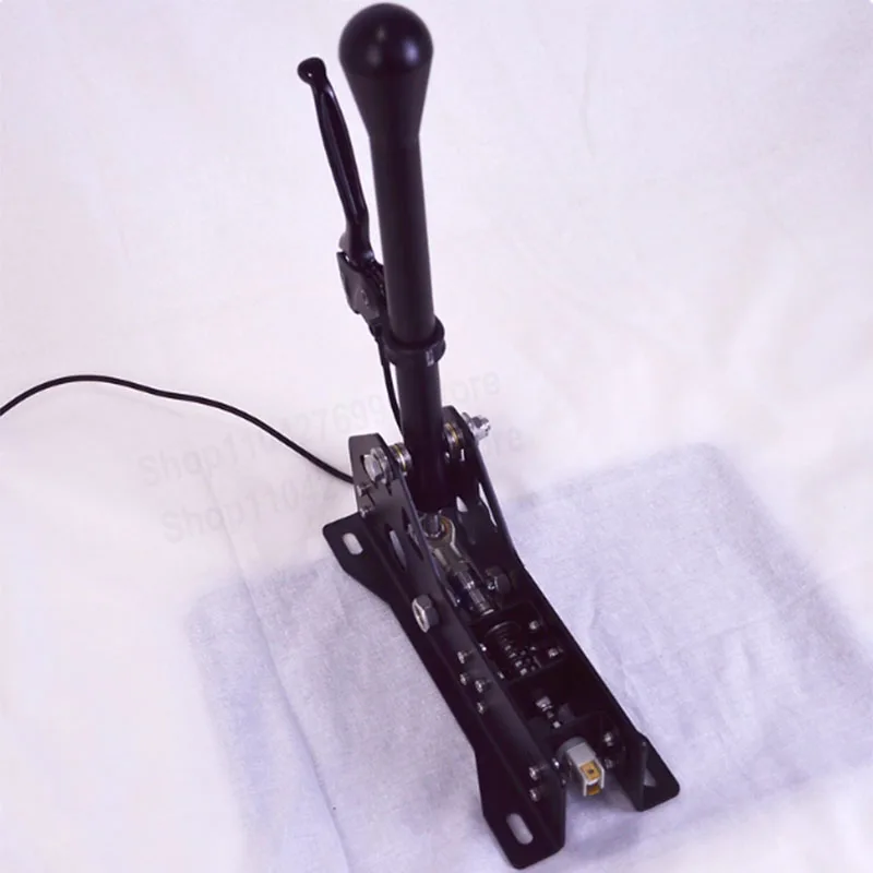 Sim Racing Game PC USB 4MM Thickened Sequential Gear Shifter For Logitech G29/G27/G25 Thrustmaster T300RS/GT for FANATEC MOZA