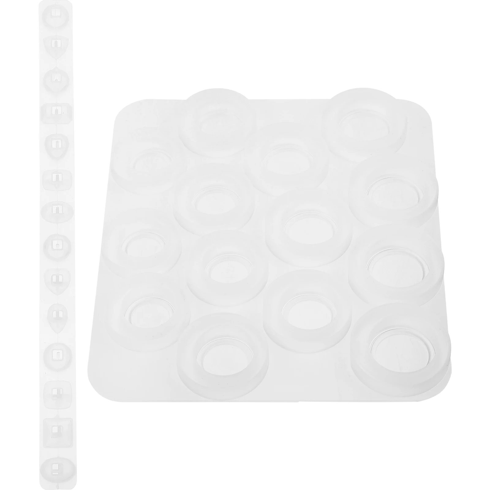 

1 set Gemstone Ring Silicone Mold for Resin DIY Jewelry Making Craft Supplies Section Shape Molds Various Styles Easy Clean