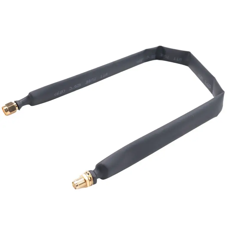 A01E-Lora Flat Cable Male Female Window And Door Feed Thru Coaxial Cable Extension Adapter For Lora Wifi