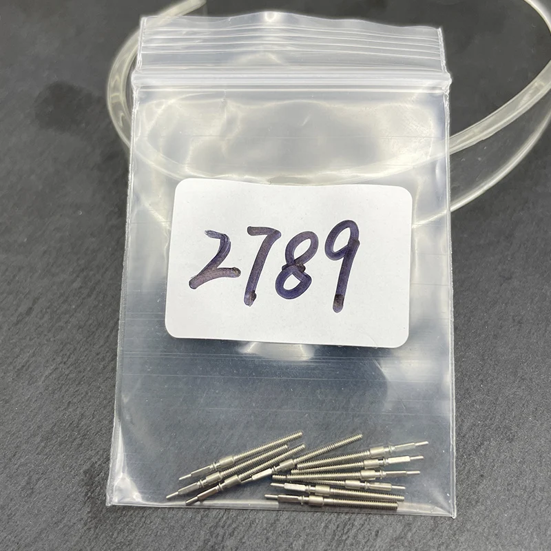 2789 Movement Watches Crown Stem Watch Steel Stem Kit Fits for 2789 Movement Men Watch Repair Standard Watch Crown Stem Parts