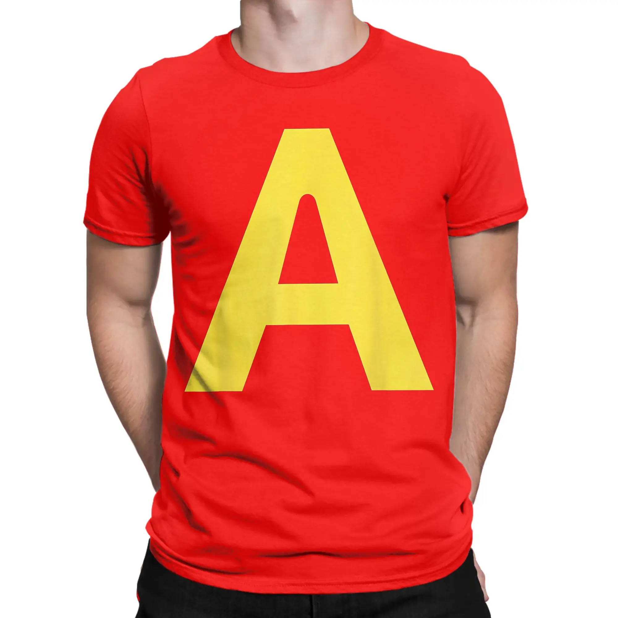 A-Alvin and the C-Chipmunks The Squeakquel A T Shirt Men 100%Cotton Tops Funny  Round Neck Short Sleeve