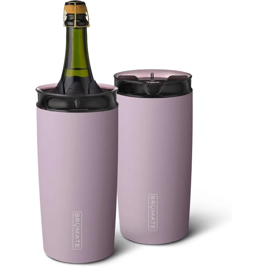 

Togosa 2in1 Wine Chiller Bucket or Champagne Bucket and 100% Leakproof Pitcher Portable Cooler Fits Most Wine Champagne and Liq