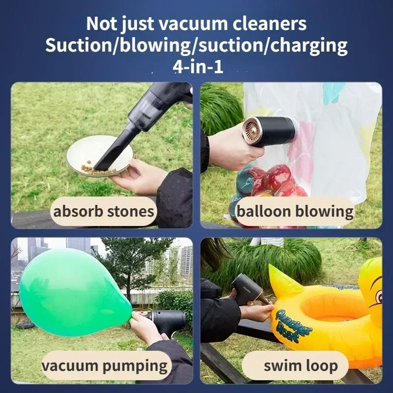 ITUTN Car Vacuum Cleaner 98000PA Wireless Portable Cleaning Machine for Keyboard Powerful Mini Handheld Cleaner for Car and Home