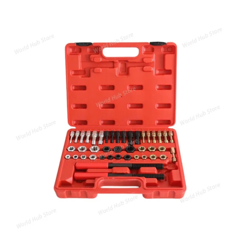 

Damaged Nut and Screw Repair Tool Kit 42Pcs, Wheel Stripped Screw Hex Extractor Set