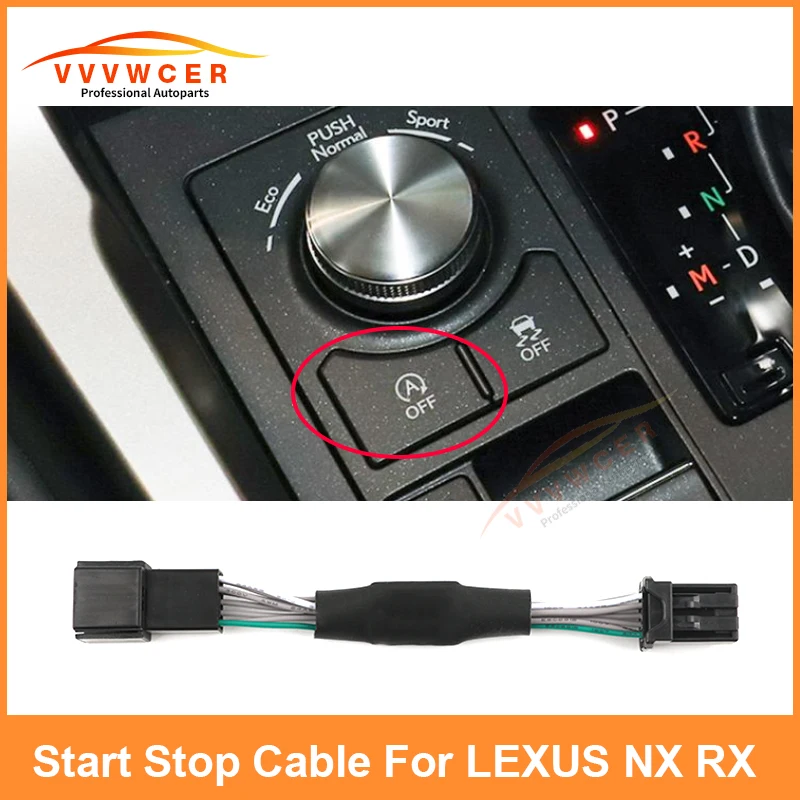 

For Lexus NX RX Auto Stop Start Engine System Off Eliminator Control Sensor Plug Cable Drive And Park Hold Left/right-Hand Drive