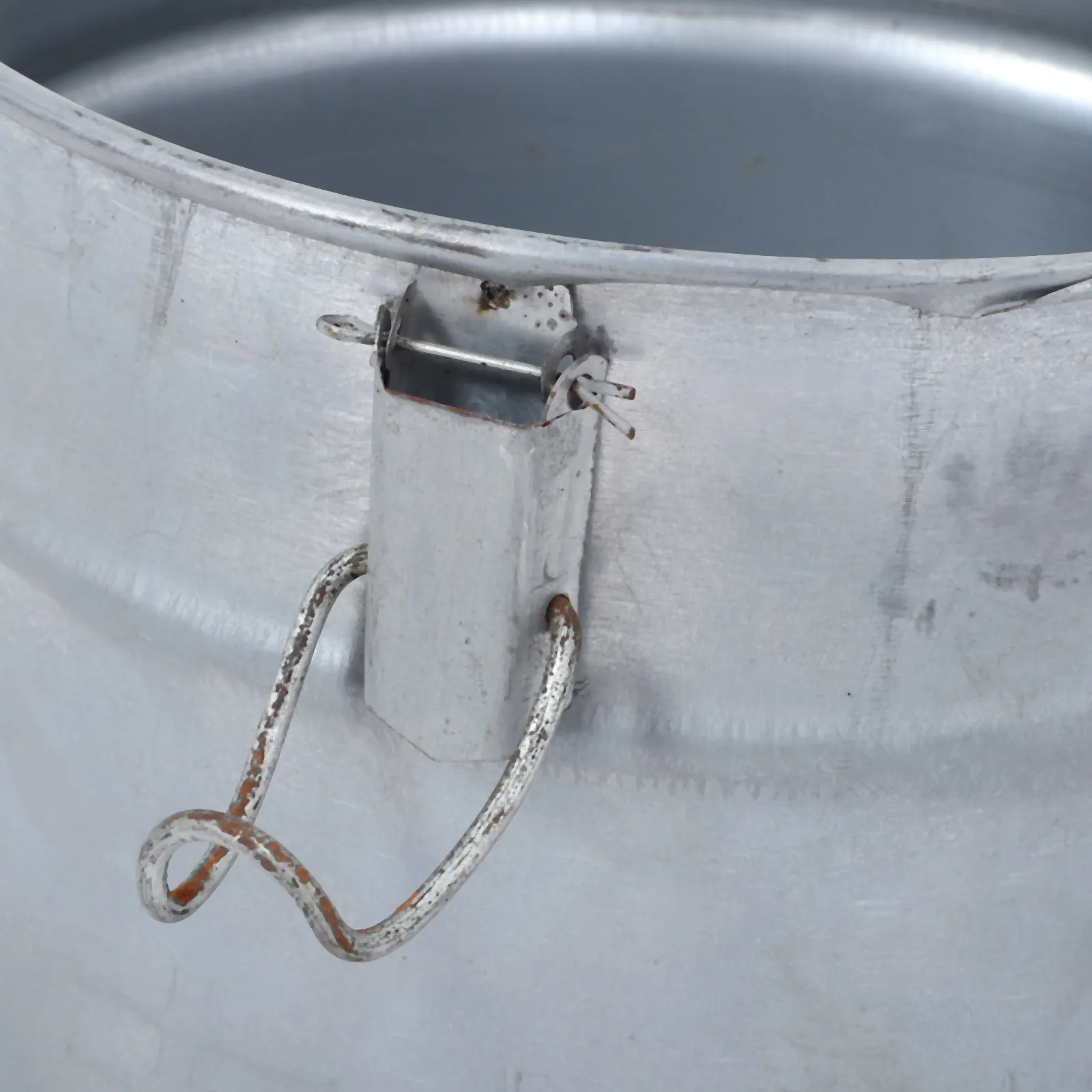 

Box Labs Metal Storage Container Lid Sample Collection Round Empty Bucket Durable Portable Sample Holders Soil Storage