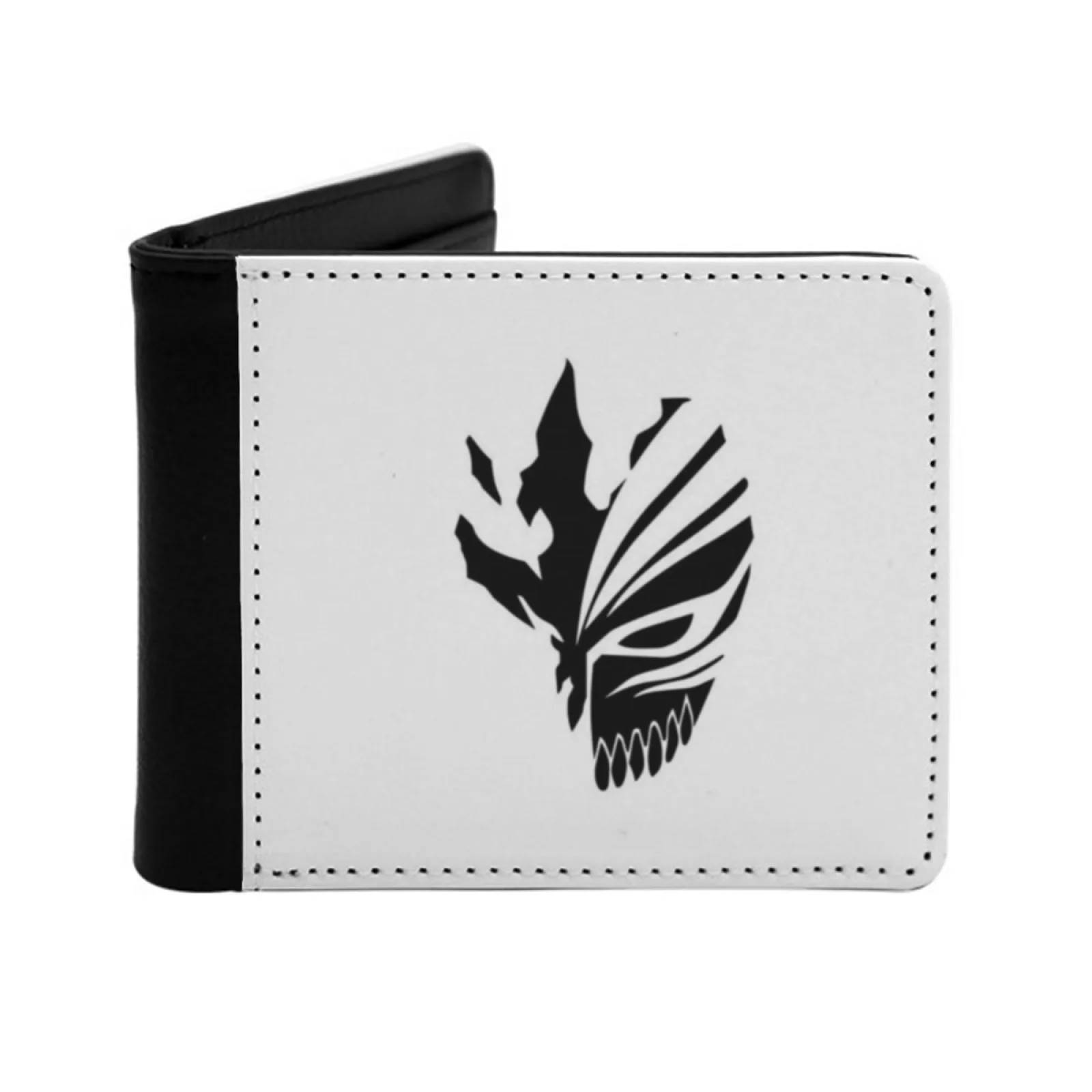 

Maskhollow Personalized Wallet For Men And Women Pu Leather Short Pocket Purse Shinigami Hollow Bleach Ichigo Personalized