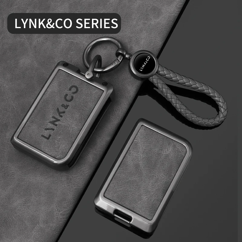Schlüsseletui mit Schlüsselanhänger für Lynk&Co 01Phev 01 05 – Detail 7