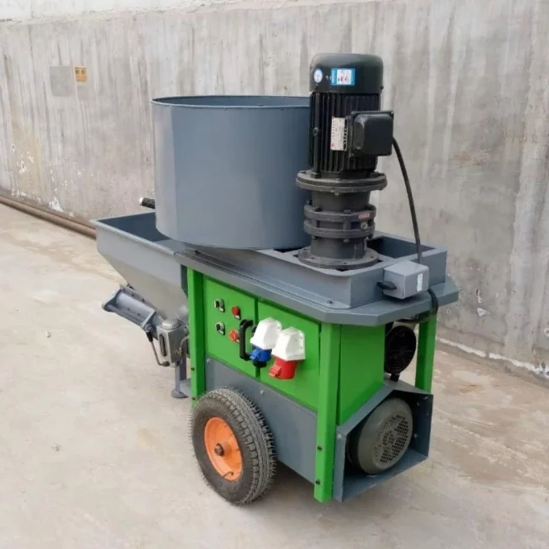 

Mortar Spraying Machine Spray Plaster Device Concrete Spraying Equipment Cement Mortar Tool Plastering System Shotcrete Hot Sale