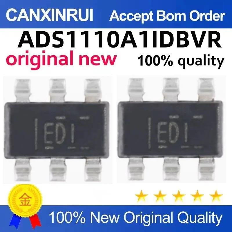 

Brand new original ADS1110A1 ADS1110A1IDBVR silk screen ED1 digital-to-analogue converter