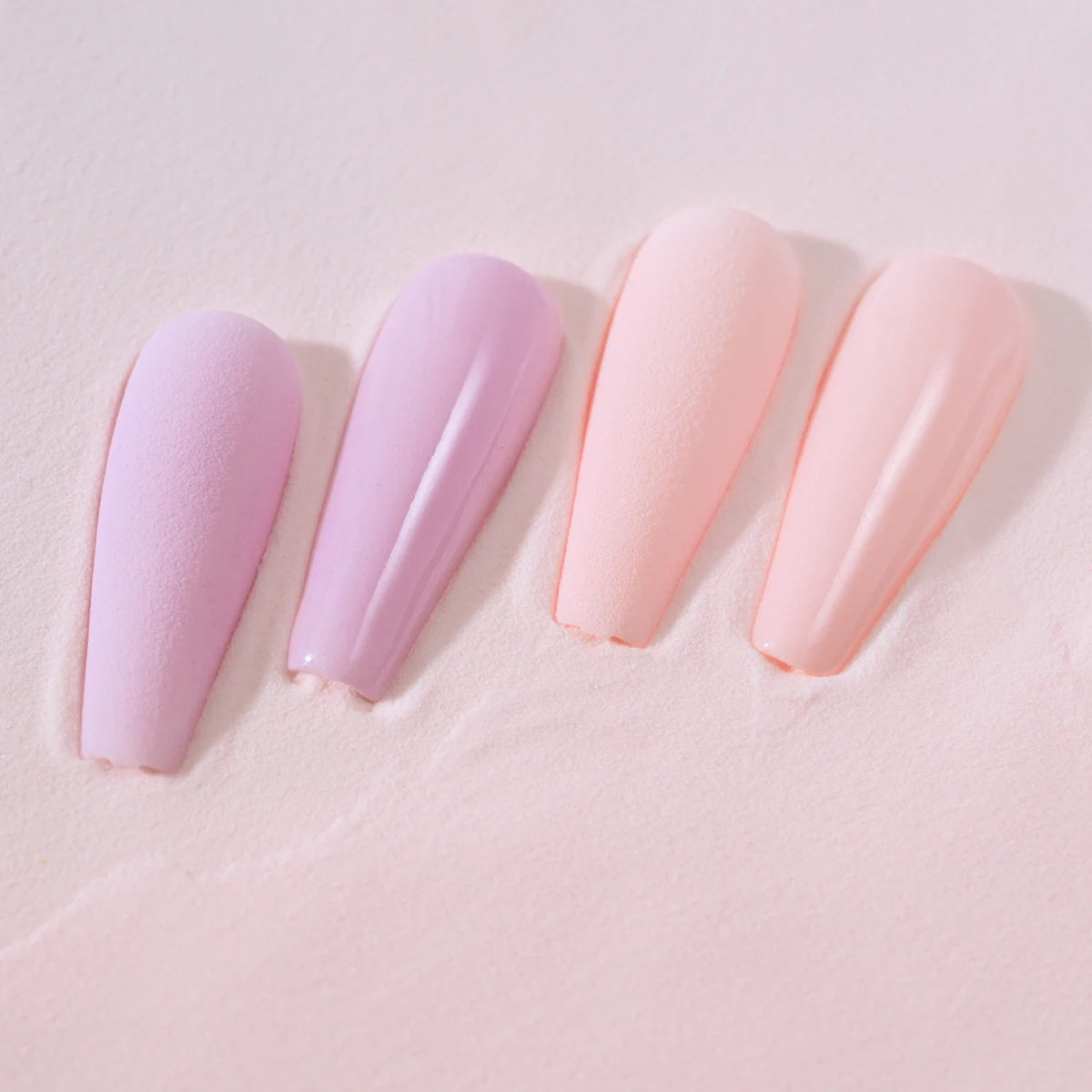 6 Gläser/Set Professionelle Nude Rosa Kristall Pulver 3IN1 Rosa Acryl Pulver Verlängerung/Schnitzen/Tauchen Maniküre Kristall Pulver &*&