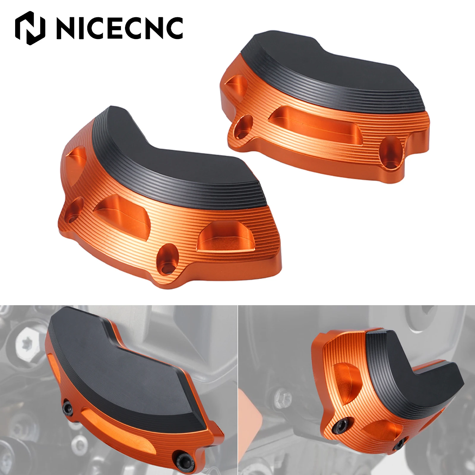 

For 2018-2023 KTM 790 Duke Engine Case Sliders Left Right Side 790Duke Duke 790 790 Duke