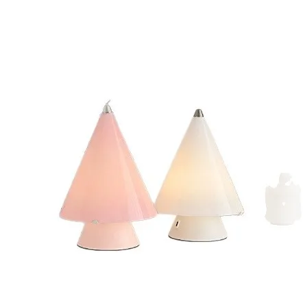 

Modern simple bedroom bedside decorative table lamp, rechargeable night light