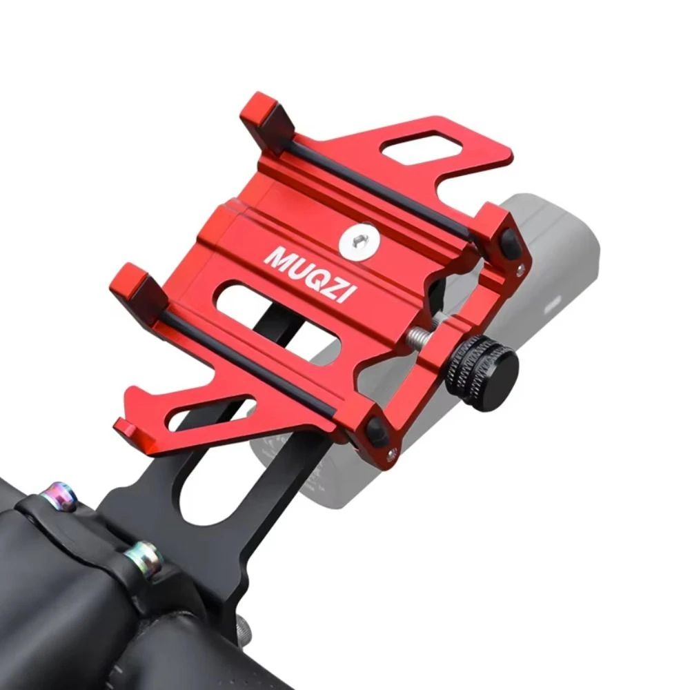 

Stem 360° Rotatable Bike Phone Holder Adjustable Aluminum Alloy Bicycle Mobile Phone Stand Universal Stable for 4.5-7inch Phone