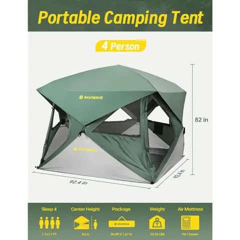 10 best sales केबिन टेंट - №8