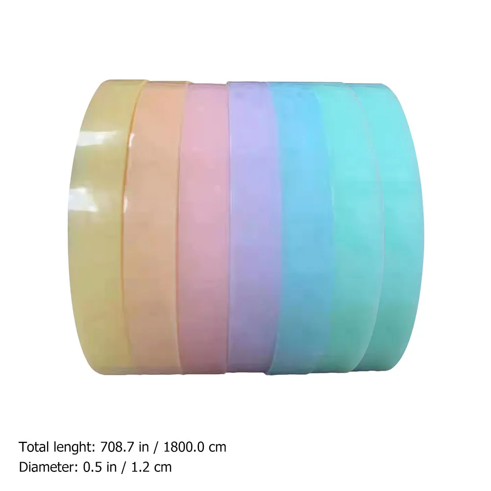 7 Rolls Relief Sticky Balls Tape Colored Masking Tape Double Sided Autism Sensory Fidget Anti Anxiety Decompression
