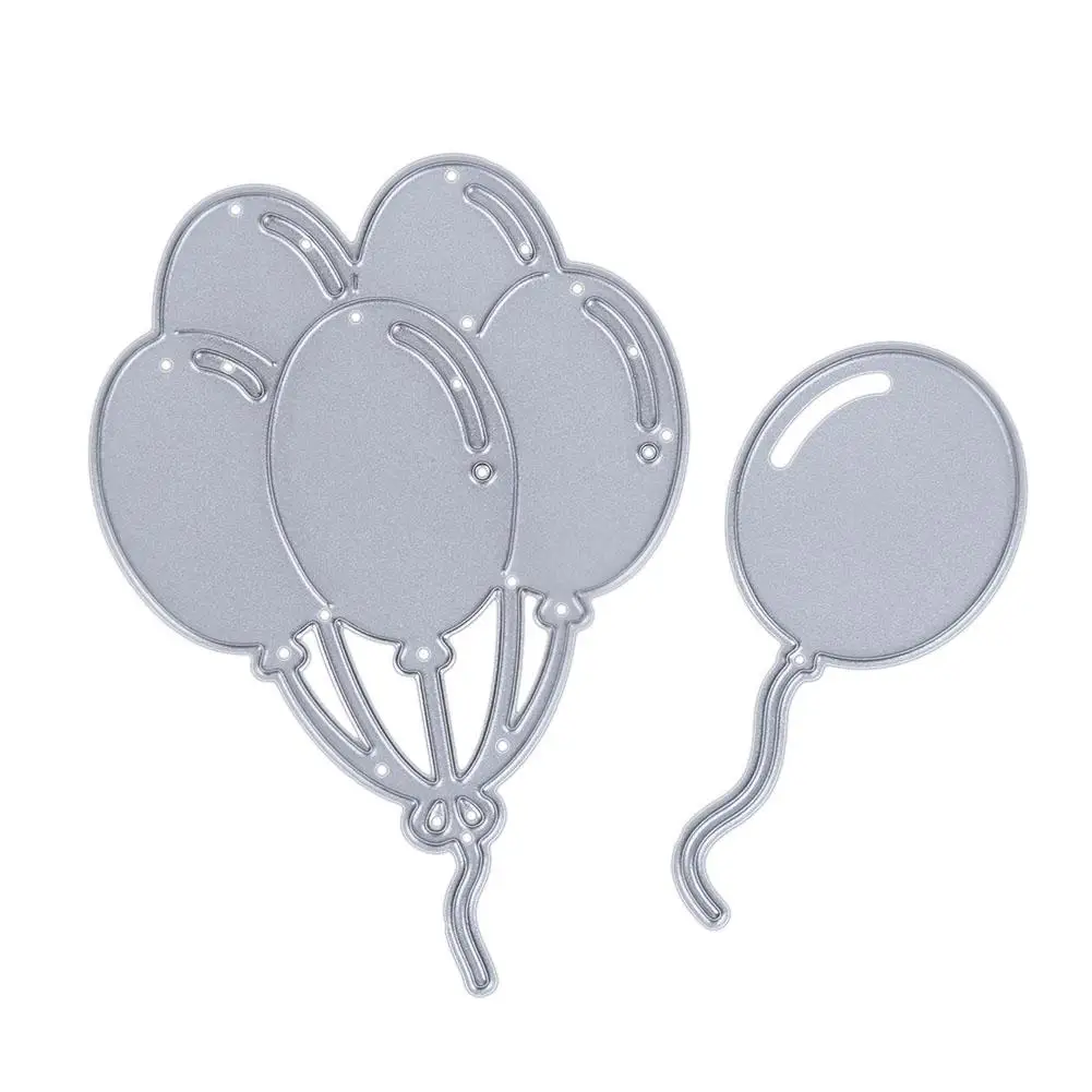 Balloons Cutting Dies for DIY Scrapbooking Photo Album Decorative Paper Card Making Dies Embossing Folder Metal Stencil Dies