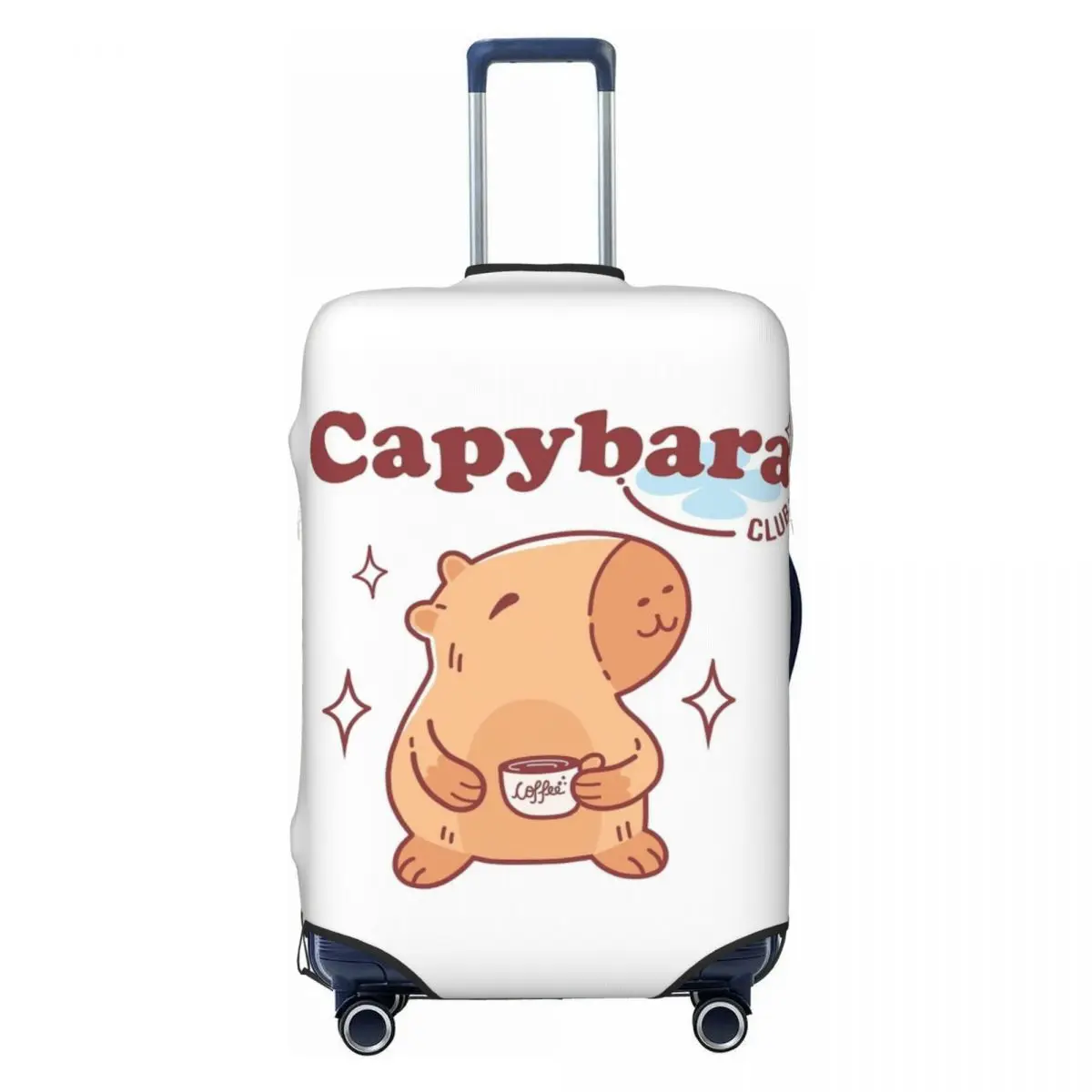 カピバラクラブ スーツケース カバー ホリデー弾性荷物アクセサリー ビジネス プロテクター