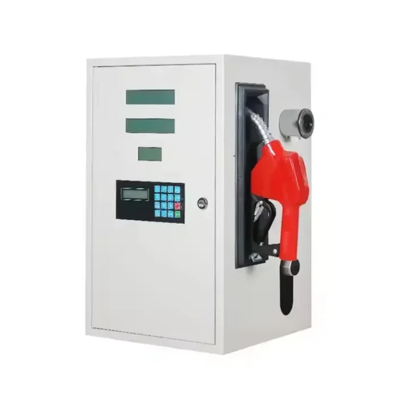 Gasoline Fuel Station DC Fuel Dispenser with Nozzle Filter Hose