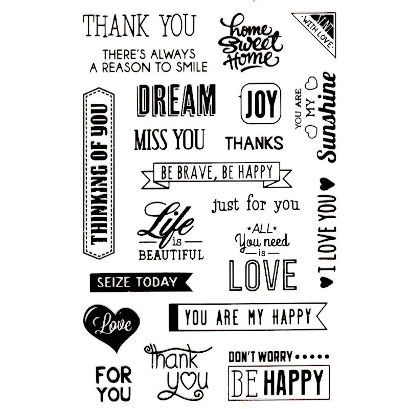 Clear Stamps Be Hap…