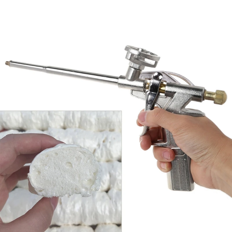 Sealant Spray Gun Foam Expanding Spray Gun Caulking Accessories Polyurethane Dispensing 1PC A-130 Alloy Supplies Bubble Glue Gun