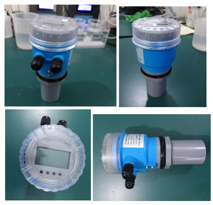 5m to 60m Water Depth Measurement Ultrasonic Water Tank Level Meter 4-20mA Output