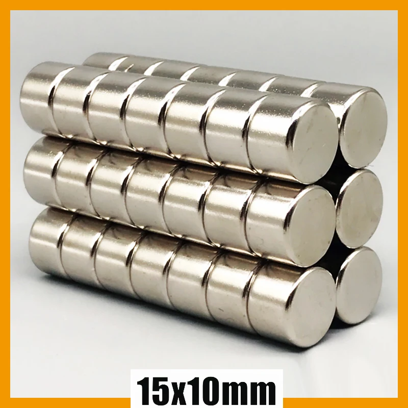 

2-100pcs 15x10mm Magnet Round Office Refrigerator Kitchen Garage Tool Whiteboard Accessory 15*10mm Magnet