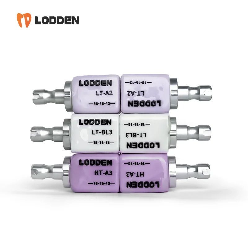 Lodden Dental Lithium Disilicate C14 Glass Ceramic Blocks HT/ LT for Dental Lab CAD/CAM 18-15-13 Cube 5 Pieces