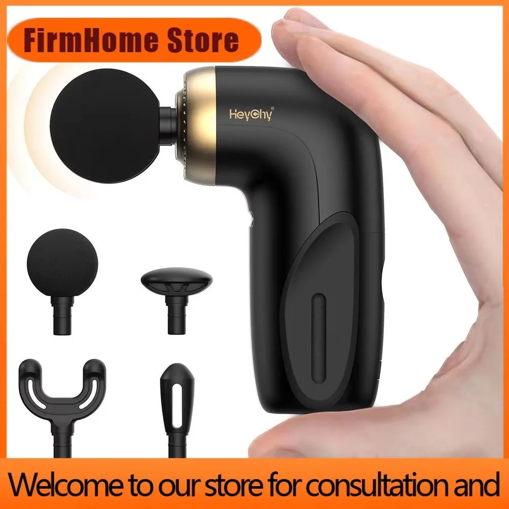 FirmHome StoreCompact Deep Tissue Muscle Massager, Portable Travel Massage Gun For Athletes And Home Use - Black