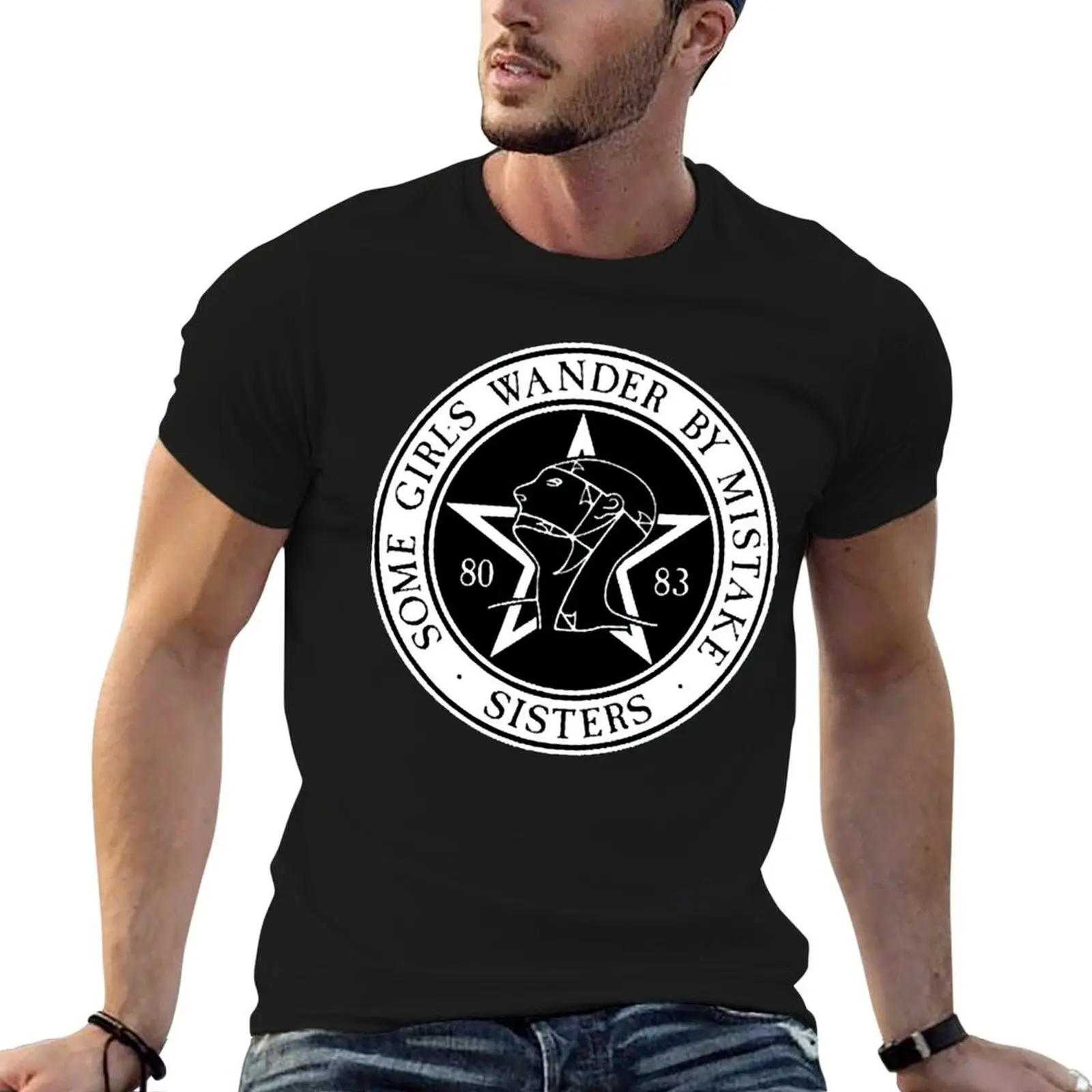

The Sisters Of Mercy band new wave post-punk gothic rock music best logo album T-Shirt man t shirts for men T-Shirt