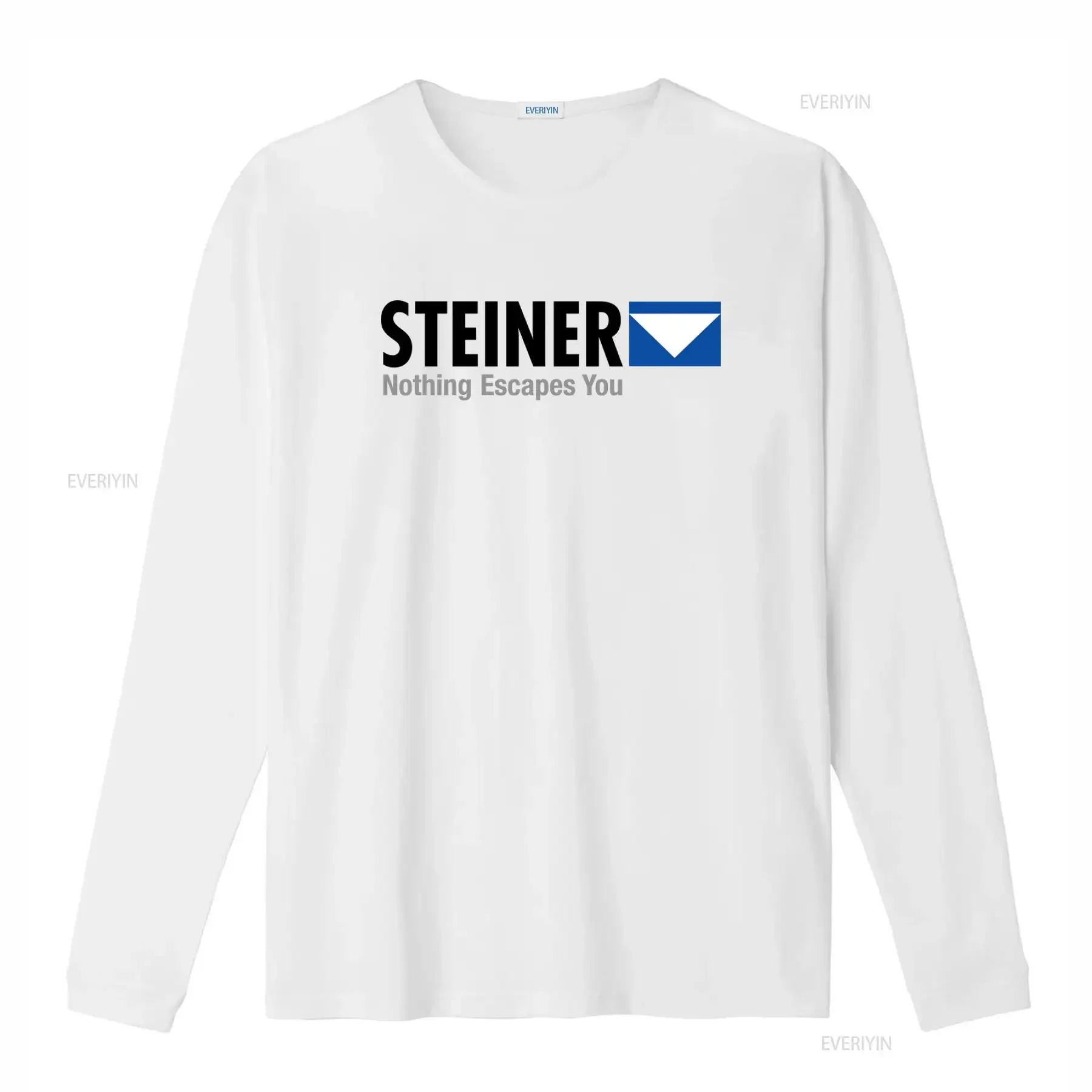 Steiner Hunting Scope Guns Logo Men's Black T Shirt Size S 5XL Nothing Escapes You vintage Washed designer clothes Casual
