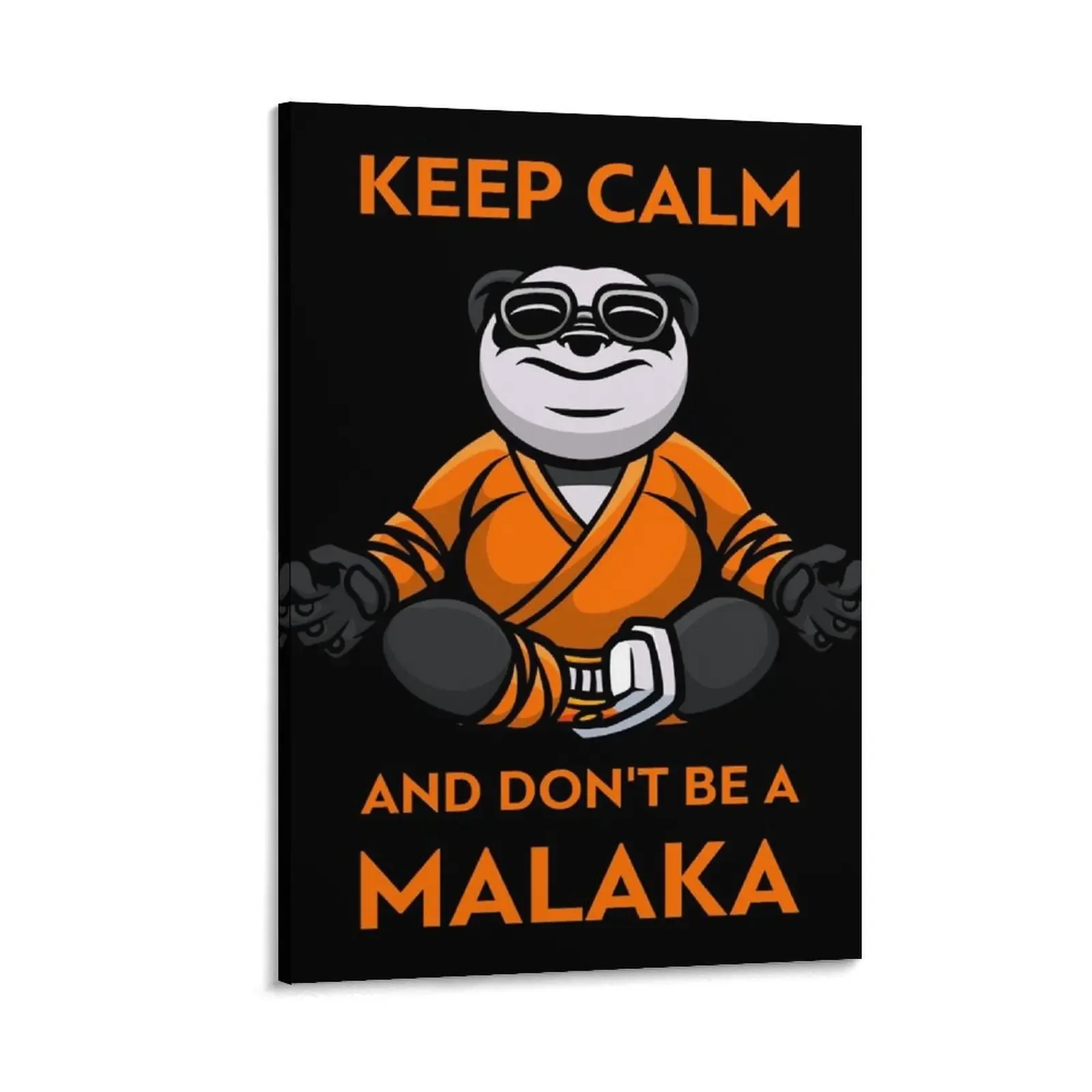 Keep Calm And Don't Be A Malaka Canvas Painting posters for room house decoration posters ornaments for home