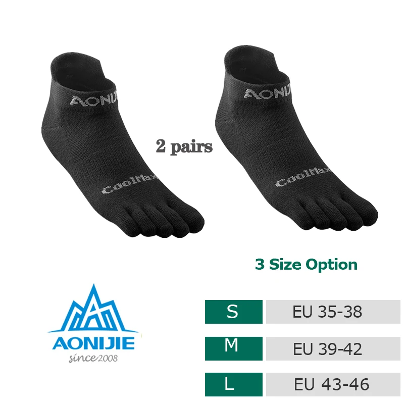 

Toe Socks 2020 New CoolSpec Run Lightweight No-show Blister prevention Five Fingers Running Basketball Pilates Yoga Socks Men