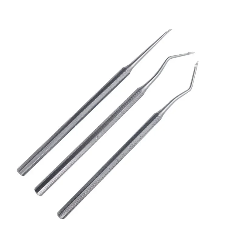 

Cesoon 1Pc Dental Stainless Steel Root Tip Pick Elevator Octagonal Handle 3Sizes